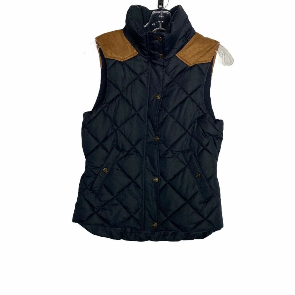 L.O.G.G. H&M Full Zip Quilted Puffer Vest Lined 4